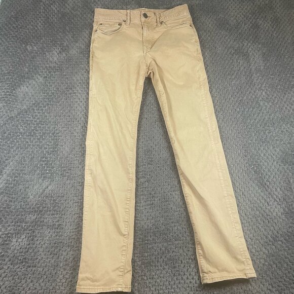 American Eagle Outfitters Other - American Eagle Mens Flex Slim Straight Khaki Pants SIze 28x32 Preppy Classic